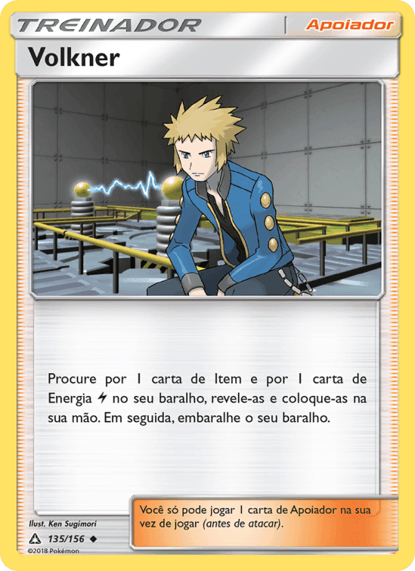 Volkner, card 135 from Ultra Prisma