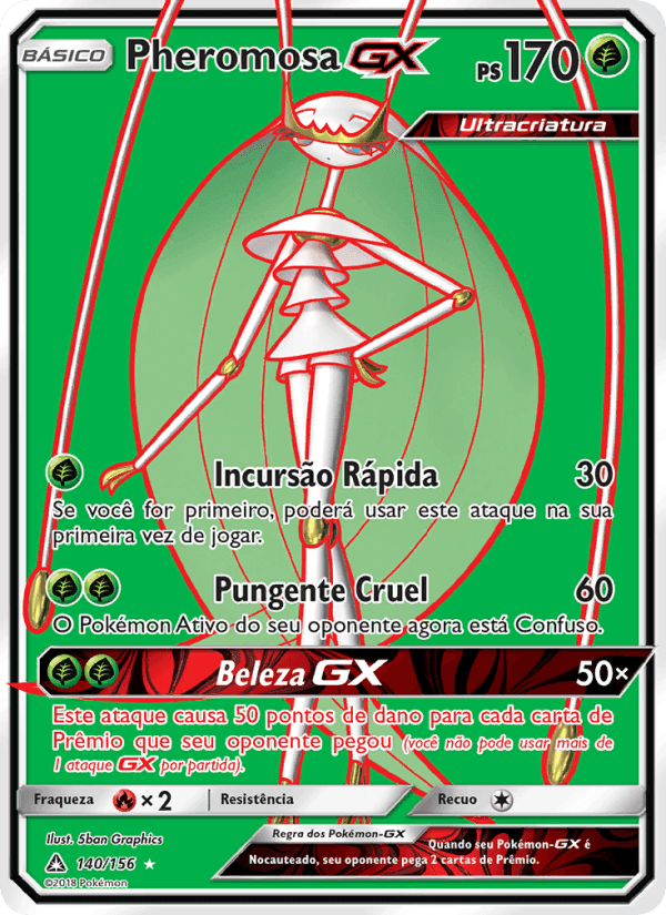 Pheromosa GX, carta 140 di Ultra Prisma