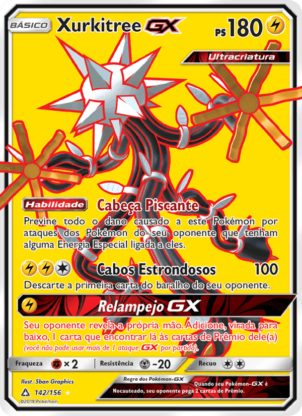 Xurkitree GX, carta 142 de Ultra Prisma