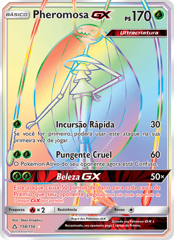 Pheromosa GX, carta 158 de Ultra Prisma