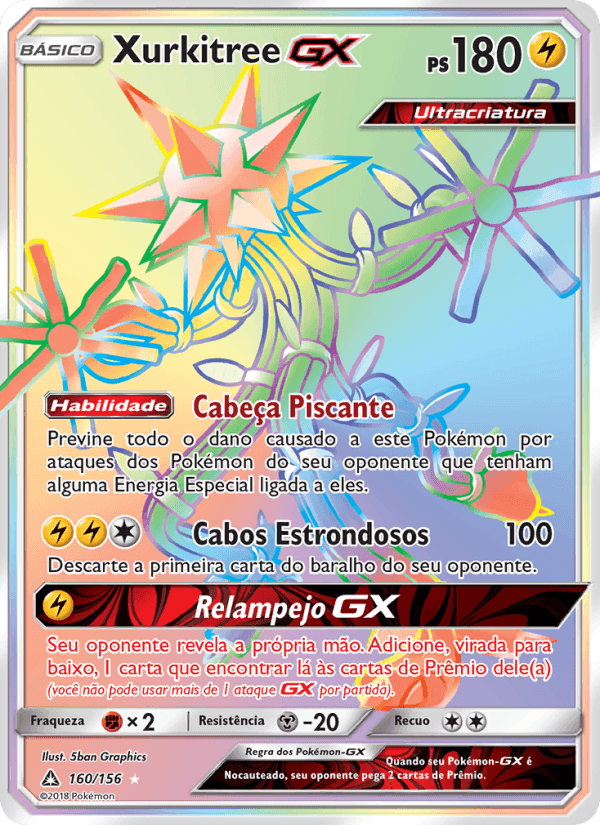 Xurkitree GX, carta 160 de Ultra Prisma