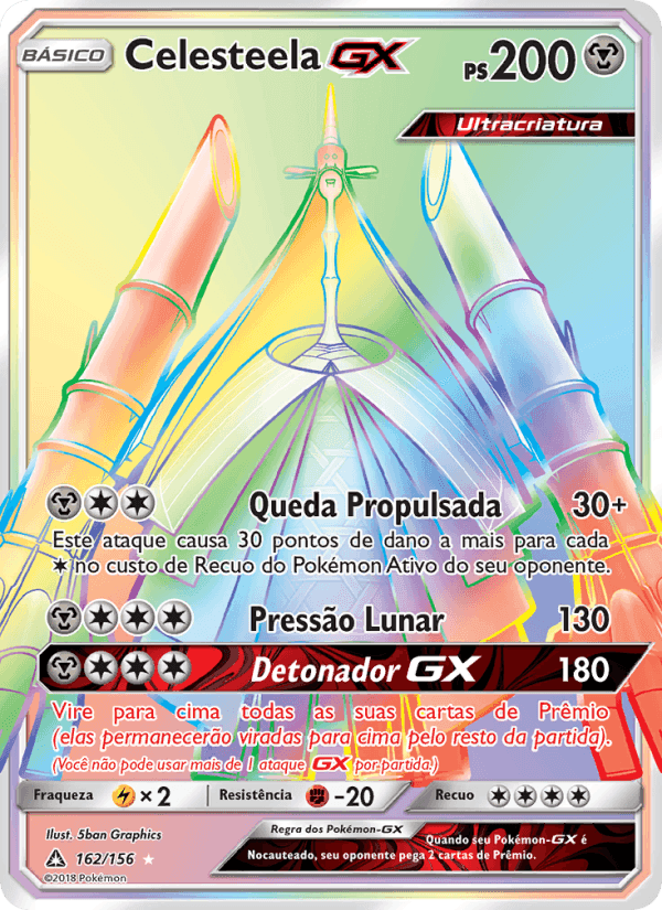 Celesteela GX, carta 162 de Ultra Prisma