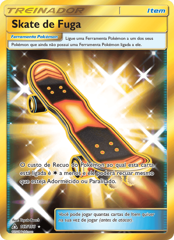 Skate de Fuga, carta 167 de Ultra Prisma