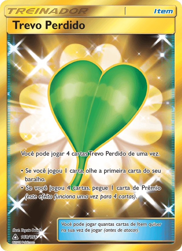 Trevo Perdido, carta 168 de Ultra Prisma