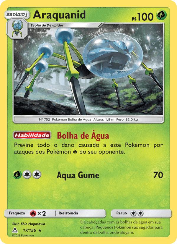 Araquanid, carta 17 de Ultra Prisma