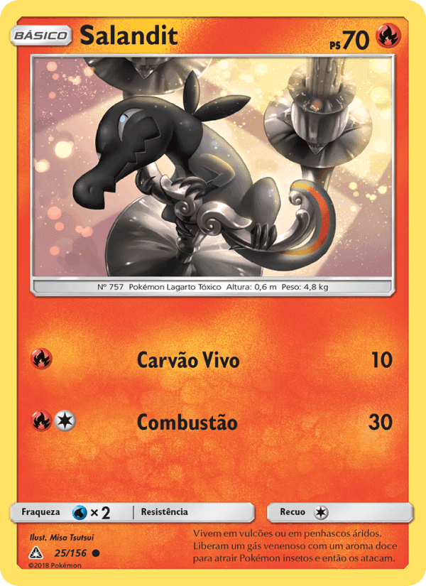 Salandit, carta 25 de Ultra Prisma