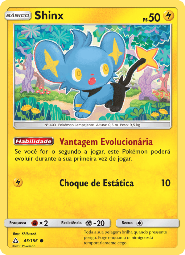 Ultra Prisma の 45 番、Shinx