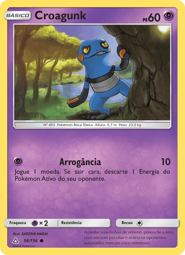 Croagunk, carta 56 de Ultra Prisma