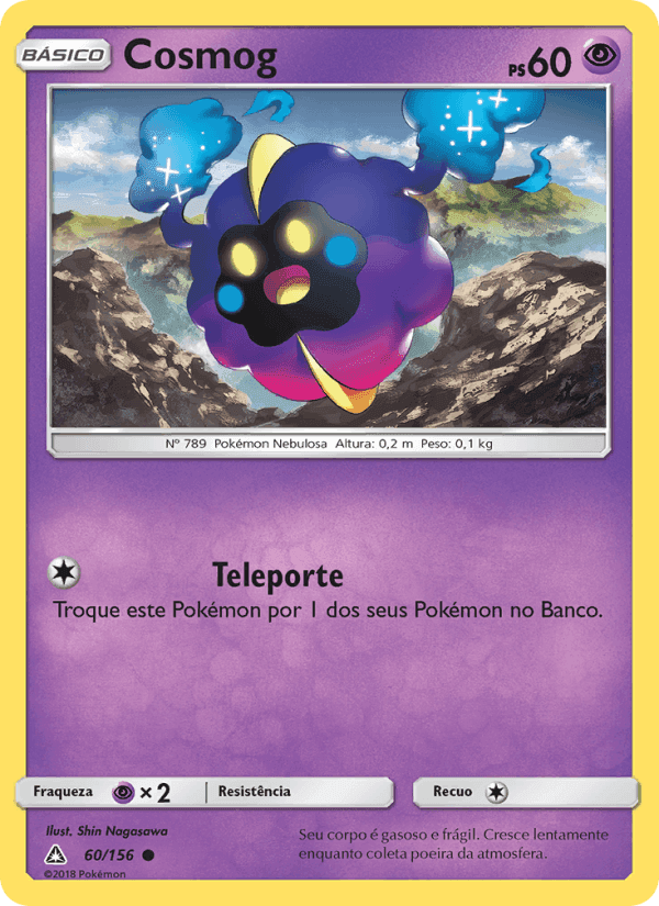 Cosmog, card 60 from Ultra Prisma