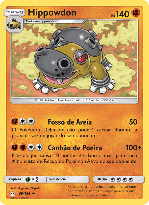 Hippowdon, carta 69 de Ultra Prisma