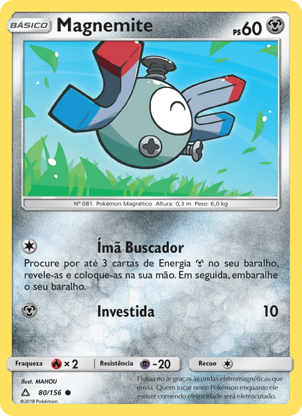 Magnemite, carta 80 de Ultra Prisma