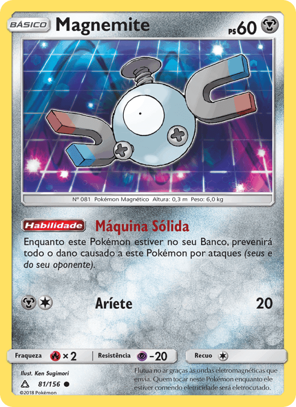 Magnemite, card 81 from Ultra Prisma