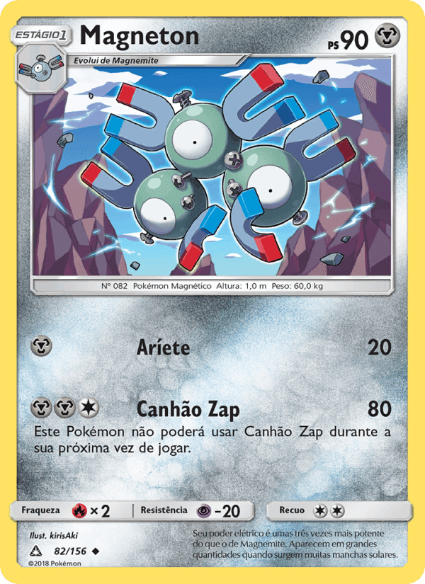 Magneton, card 82 from Ultra Prisma