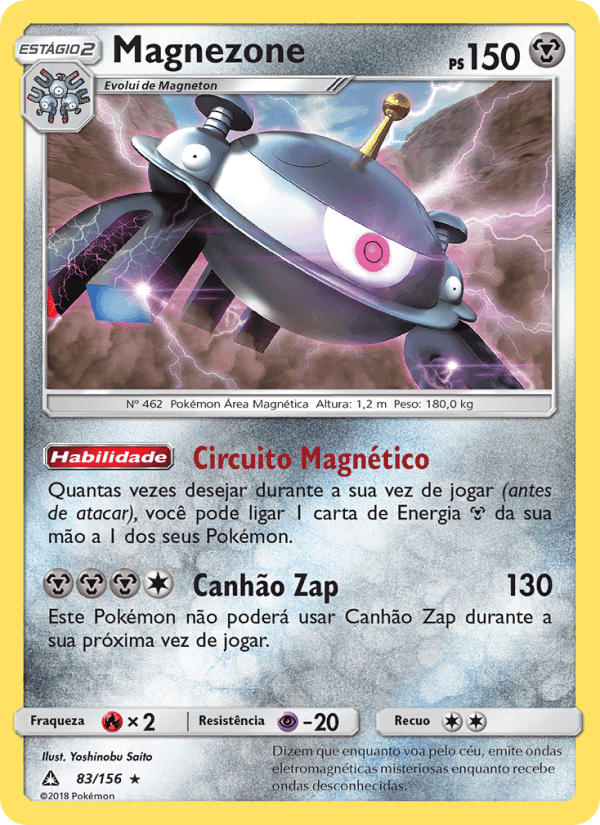 Magnezone, carta 83 de Ultra Prisma