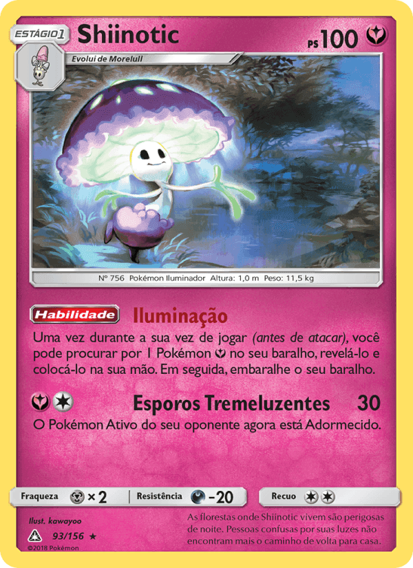 Shiinotic, card 93 from Ultra Prisma