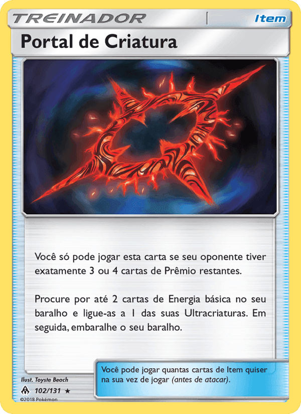 Portal de Criatura, carta 102 de Luz Proibida