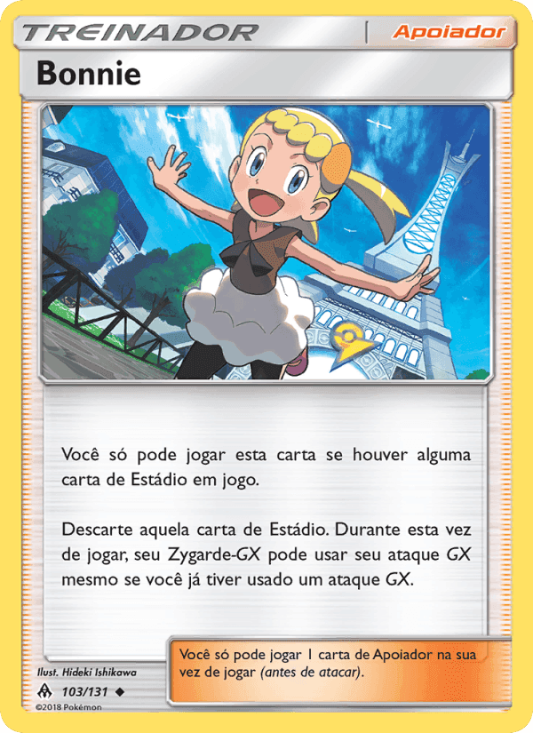 Bonnie, carta 103 de Luz Proibida
