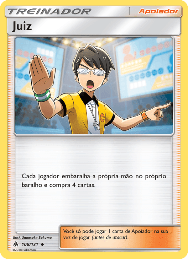 Juiz, card 108 from Luz Proibida