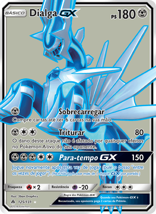 Dialga GX, carta 125 de Luz Proibida