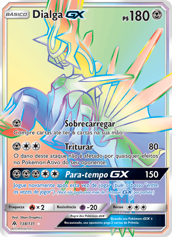 Dialga GX, carta 138 de Luz Proibida