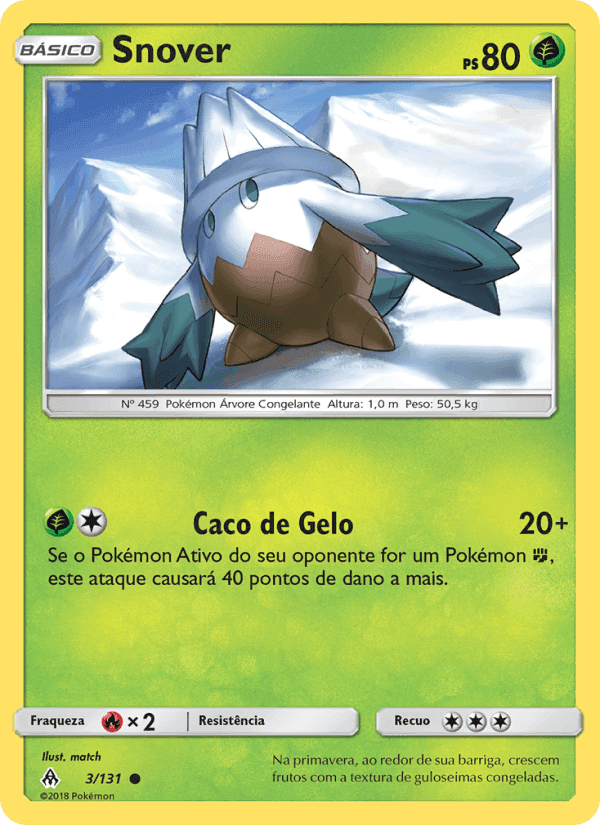 Snover, carta 3 di Luz Proibida