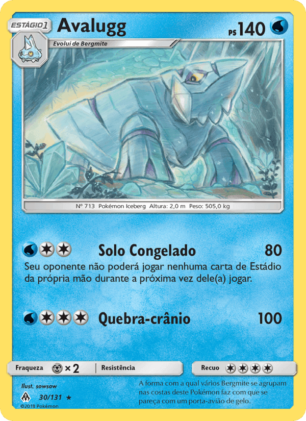 Avalugg, carta 30 de Luz Proibida