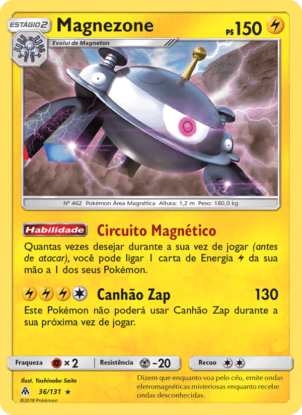 Magnezone, carta 36 di Luz Proibida