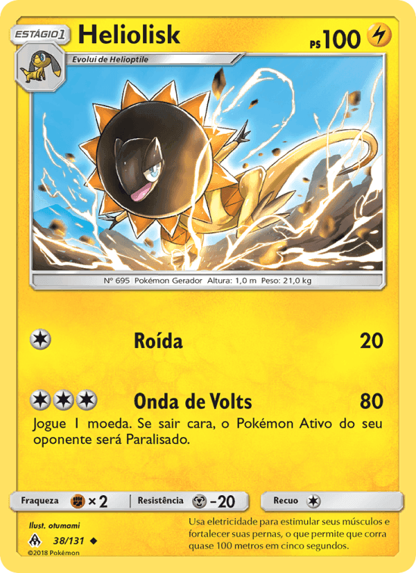 Heliolisk, carta 38 de Luz Proibida