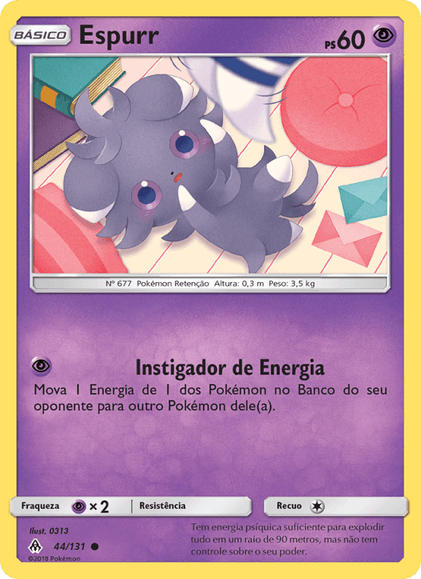 Espurr, carta 44 di Luz Proibida
