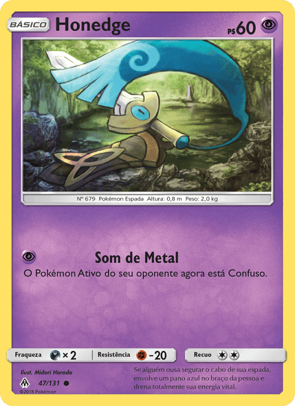 Honedge, carta 47 di Luz Proibida