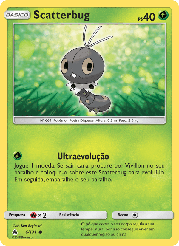 Scatterbug, carta 6 de Luz Proibida