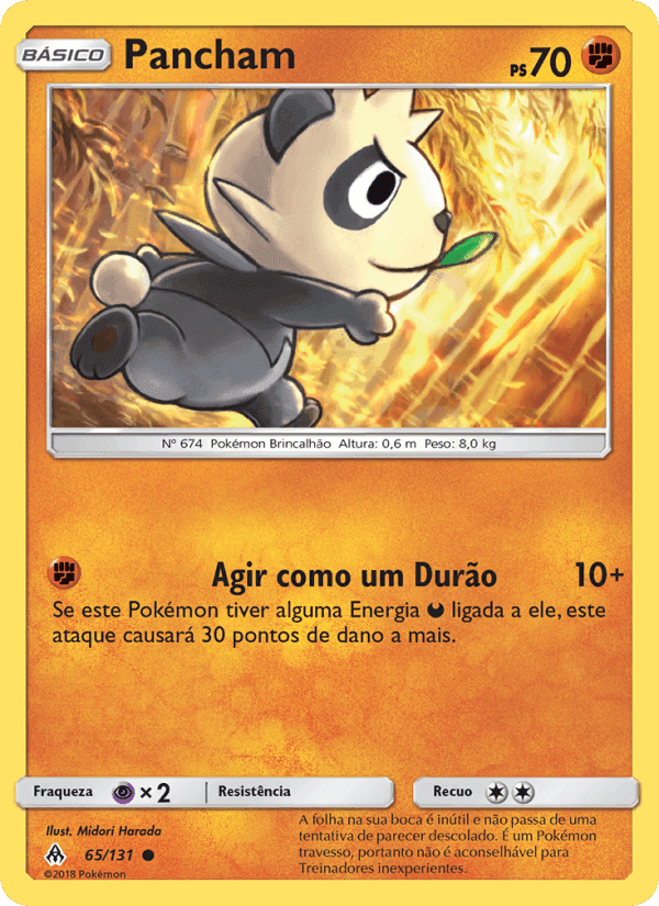 Pancham, card 65 from Luz Proibida