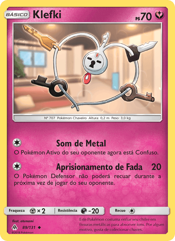 Klefki, carte 89 de Luz Proibida