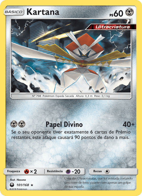 Kartana, carte 101 de Tempestade Celestial