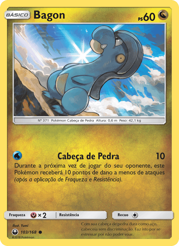 Bagon, carta 103 de Tempestade Celestial
