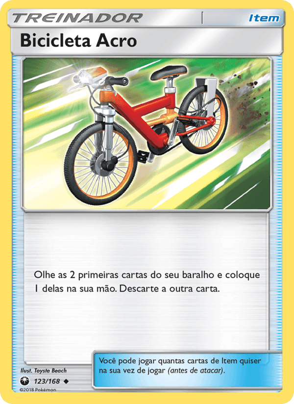 Bicicleta Acro, card 123 from Tempestade Celestial