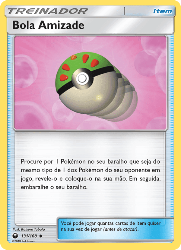 Bola Amizade, carta 131 de Tempestade Celestial