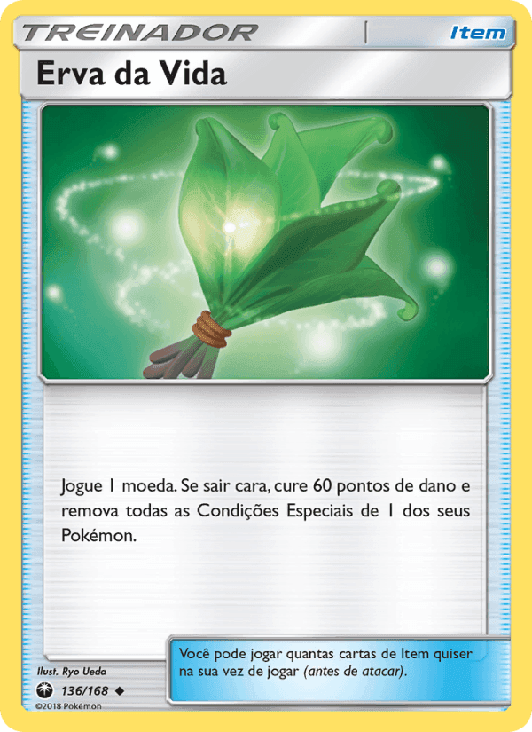 Erva da Vida, card 136 from Tempestade Celestial