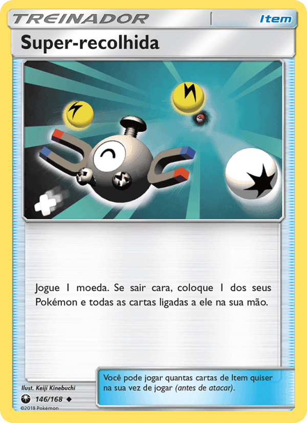 Super-recolhida, card 146 from Tempestade Celestial
