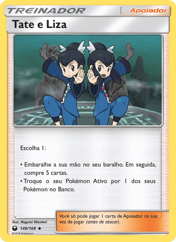 Tate e Liza, carta 148 de Tempestade Celestial