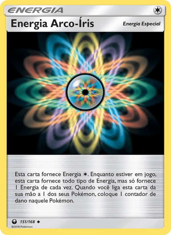 Energia Arco-Íris, card 151 from Tempestade Celestial