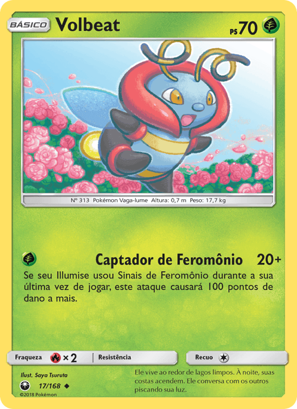 Volbeat, card 17 from Tempestade Celestial