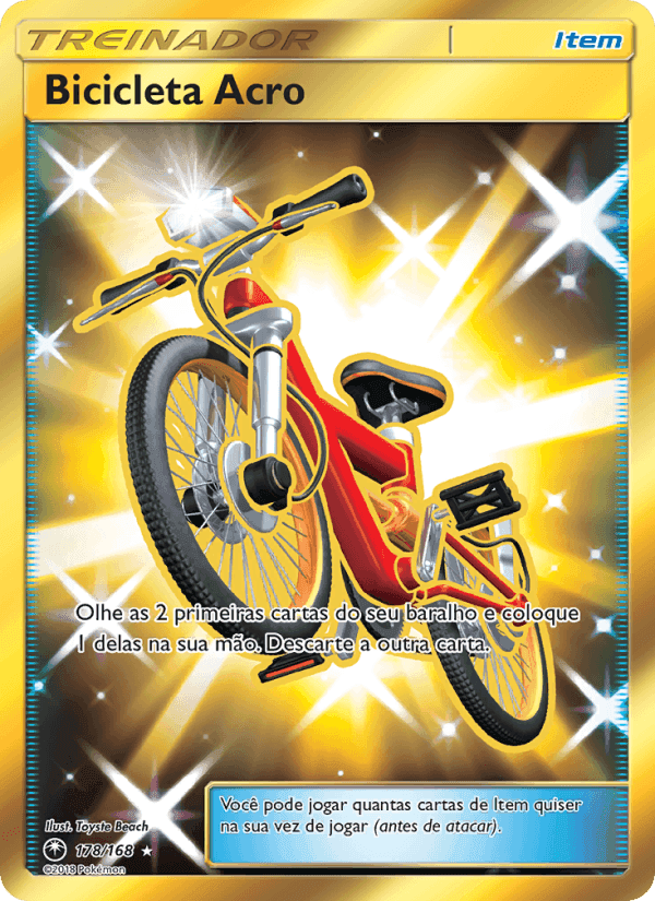 Bicicleta Acro, carte 178 de Tempestade Celestial