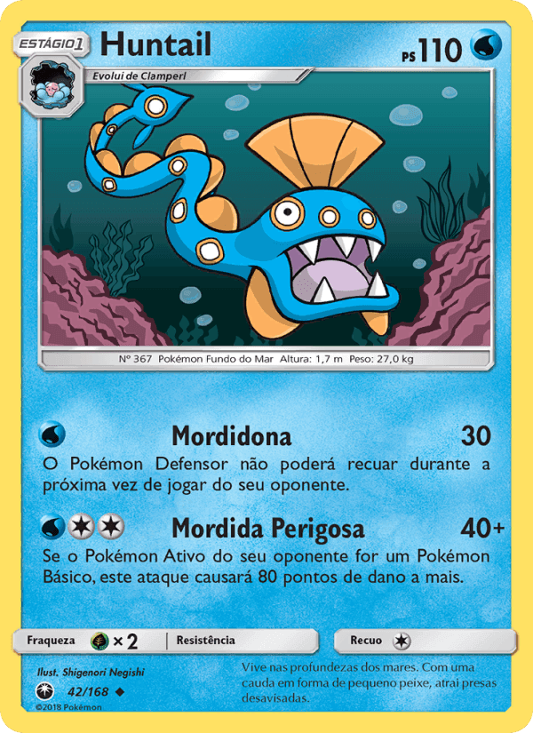 Huntail, carta 42 de Tempestade Celestial