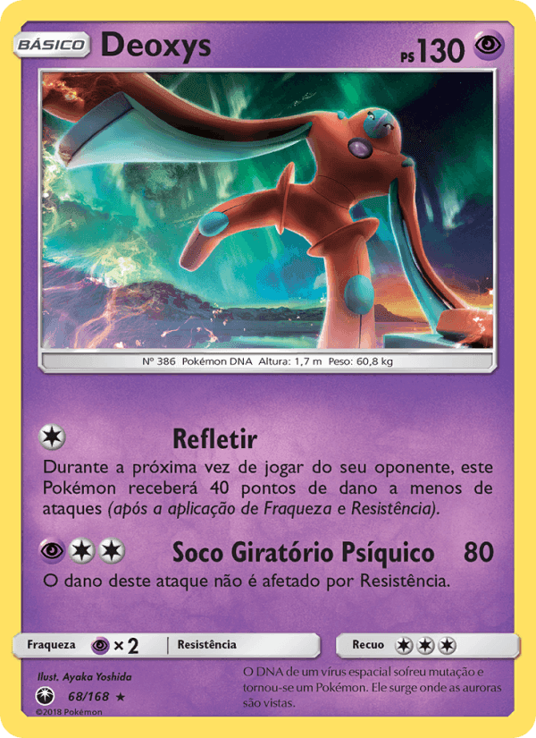 Deoxys, carta 68 de Tempestade Celestial