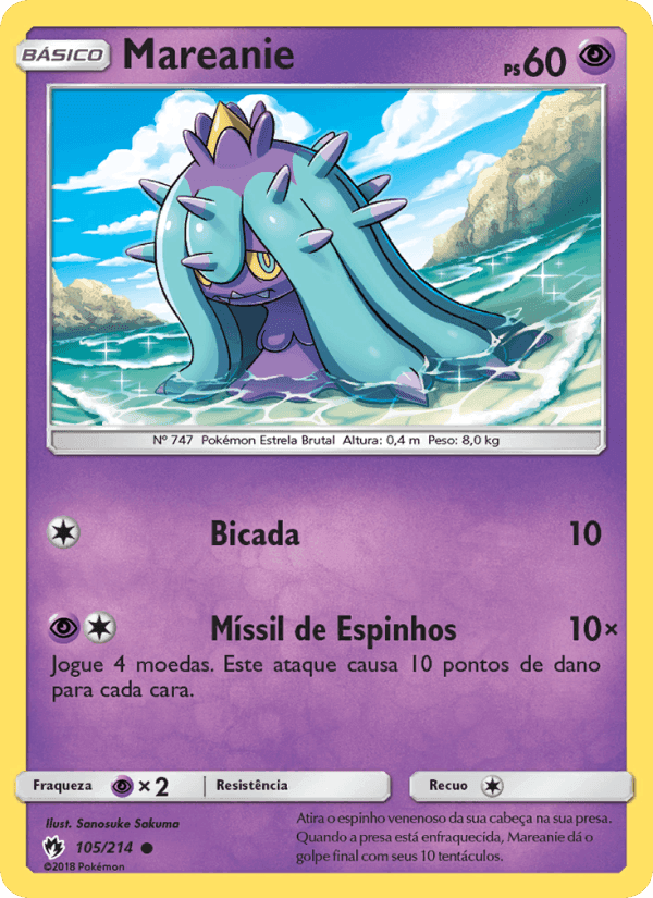 Mareanie, card 105 from Trovões Perdidos