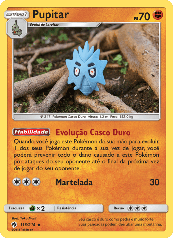 Pupitar, carta 116 de Trovões Perdidos