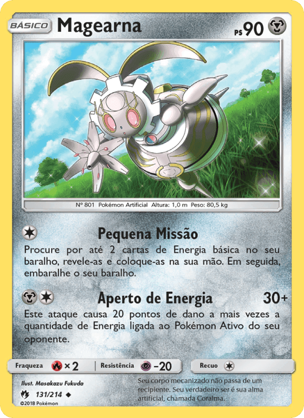 Magearna, carte 131 de Trovões Perdidos