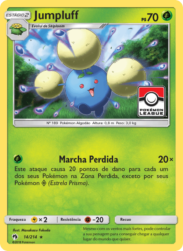Trovões Perdidos の 14 番、Jumpluff