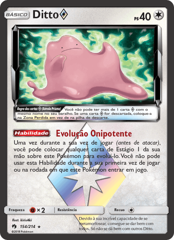 Ditto ◇, carta 154 de Trovões Perdidos